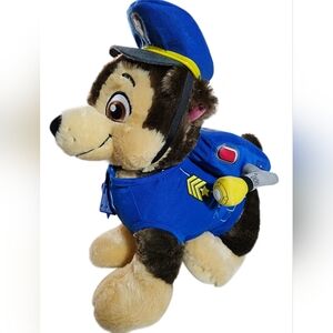 Build-a-Bear Paw Patrol Chase 14" Plush Dog with Accessories